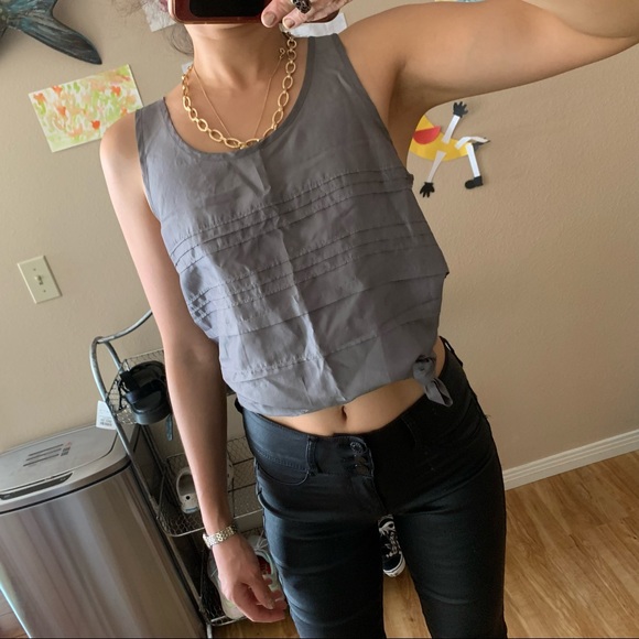 Theory silk sleeveless shirt - Picture 10 of 10